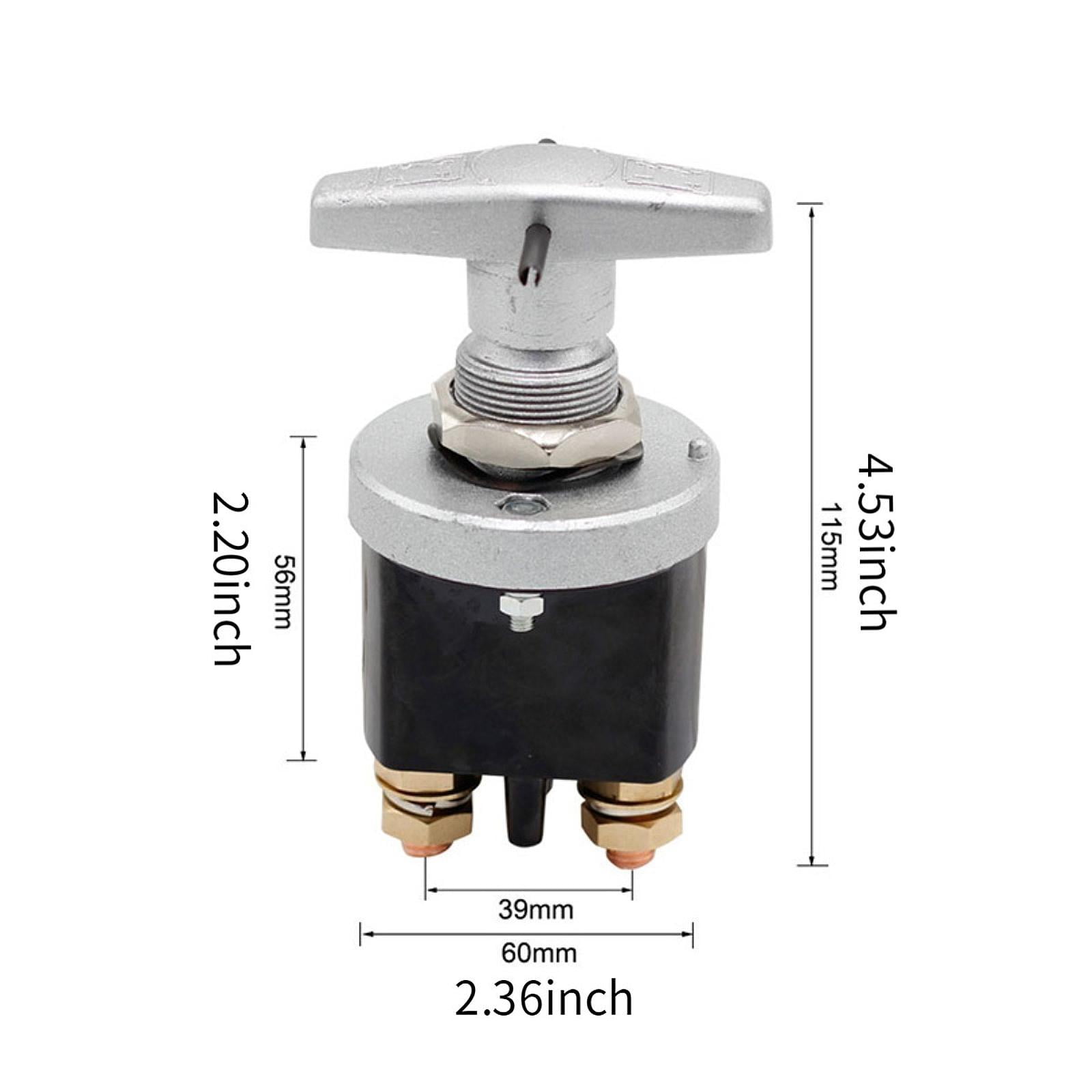 Nishiyuenyi Battery Disconnect Switch Fixed Handle Isolator Sturdy Switch 500A for