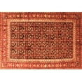 thumbnail image 1 of Ahgly Company Indoor Rectangle Persian Orange Traditional Area Rugs, 7' x 10', 1 of 1
