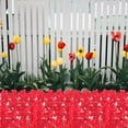 thumbnail image 1 of CUITING Reed Fence Picket Artificial Fence 100.00X50.00X0.50CM Red, 1 of 8