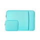thumbnail image 1 of Fundas de manga p/ portátil RAINYEAR 13.3", Chromebook 2021 2022, MacBook Pro M1 A2442 14", cubierta suave c/ bolsillos (azul), 1 of 3
