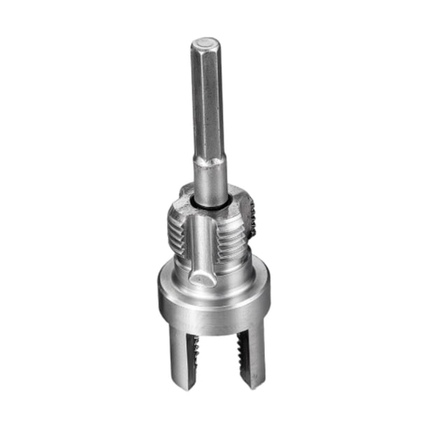 Herramienta para cortar roscas de tubos Herramienta para roscar tubos internos y externos Herramienta versátil para bricolaje 4 puntos
