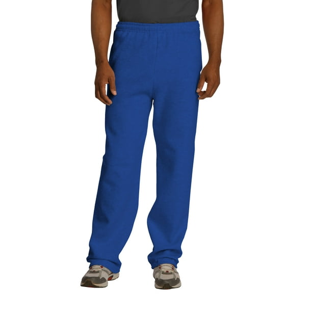 open bottom fleece sweatpants