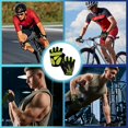 thumbnail image 5 of Guantes de ciclismo Guantes de bicicleta para hombres/mujeres - [Almohadilla de gel de 5 mm] Guantes de ciclismo Guantes de bicicleta de medio dedo Guantes de ejercicio para ciclismo/levantamiento de, 5 of 5