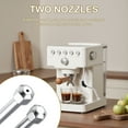 thumbnail image 6 of Ikoopy 304 Stainless Steel Steam Wand with Single and Triple Hole Tip Nozzle Portable Replacement Steam Wand Compatible with GAGGIA VIVA Coffee Machine, 6 of 13