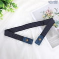 thumbnail image 3 of WERFORU No Buckle Stretch Belt for Women and Men Elastic Waist Belt up to 72 Inches for Jeans Pants, 3 of 7