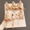 thumbnail image 3 of Fashion Autumn Winter Hair Clips Accessories Faux Fur Sweet Clamps Hairy Hairpin Pearl Tassel Headwear Plush Hair Claws TYPE 2, 3 of 8