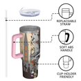thumbnail image 4 of Spooky Halloween Scene Pattern Tumbler with Handle and Lid,40oz Double Wall Vacuum Insulated Tumbler,Cups Gift for Women and Men, 4 of 7