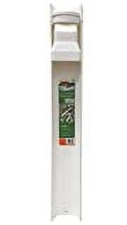 Frost King GWS3W Tilt N' Drain Downspout Extender, 3'. Long, Extends To 6', White