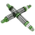 thumbnail image 2 of 1 par de amortiguadores metálicos delanteros y traseros de 102 mm para Axial SCX10 1/10 RC, piezas de coche, color verde, 2 of 14