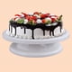 thumbnail image 4 of Ounissouiy giratorio de plástico para pasteles, giratoria antideslizante para decoración de pasteles, soporte para para Herramientas y accesorios para hornear, 4 of 6