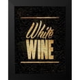 thumbnail image 2 of Grey, Jace 12x14 Black Modern Framed Museum Art Print Titled - White Wine, 2 of 5