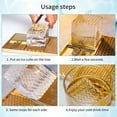 thumbnail image 3 of Ice Design Tray, Customizable Ice   Plate Brass  For Bartender For Cocktails, 3 of 8