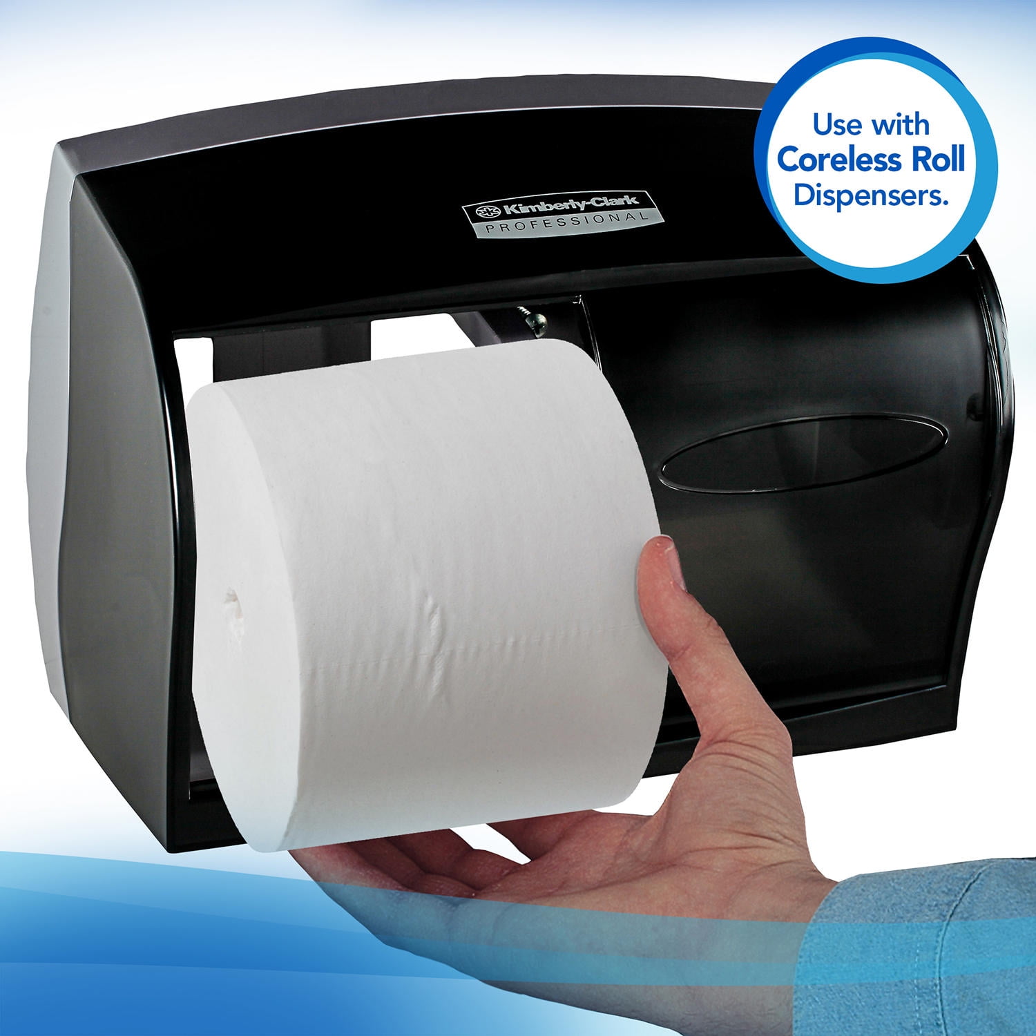 Scott Essential Extra Soft Coreless Standard Roll Bath Tissue, Septic Safe, 2-Ply, White (800 sheets/roll, 36 rolls/carton)
