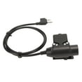 thumbnail image 3 of Adaptador ptt u94, tensión libre de 2 pin empuje para hablar de cable Pedido impermeable Deslizamiento para gxt1000 para 75 510 para lxt276, 3 of 7