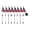 8 pack, variant on VMWMSSR Solar Powered American Flag Pathway Lights Patriotic Led Stake Lights Red White Blue Independence Day Waterproof Yard Decor For Walkways & Gardens(8 Pack-64X14.5cm)