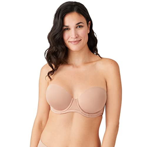Wacoal Women's Plus Size Red Carpet Strapless Full Busted Underwire Bra,  Roebuck, 40H 