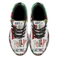 thumbnail image 2 of Have A Holly Jolly ChriStas Shoes Sneakers Black Size 13, 2 of 7