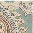 thumbnail image 2 of SAFAVIEH Bella Meriel Floral Paisley Wool Area Rug, Ivory/Blue, 8' x 10', 2 of 4