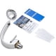 thumbnail image 5 of Grifo de lavabo de latón Neige-Arc, mezclador de lavabo de un solo orificio con cartucho cerámico y aireador extraíble, mezclador de lavabo para baño, 5 of 5