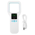 thumbnail image 1 of Pet Microchip Scanner, Dual Frequency 134.2kHz/125kHz, Rechargeable Plastic Handheld Reader for Dogs and Cats, 1 of 4