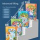 thumbnail image 5 of 360 Degree Jigsaw Puzzle Spinner -20.9in Round Puzzle Holder Rotating Puzzle Table Puzzle Board for Gift-Forest, 5 of 5