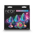 thumbnail image 3 of Rear Assets Aluminum Crystal Metal Anal Trainer Kit 3 Piece, Rainbow, 3 of 5