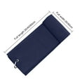 thumbnail image 6 of sunsanly Microfiber Golf Towel with Carabiner Clip Waffle Pattern Super Soft Absorbent Golf Club Ball Cleaning Wipe Cloth Golf Accessories, 6 of 8