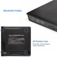 thumbnail image 4 of TETSELF External CD DVD Drive USB 3.0 Portable DVD/CD+/-RW Burner for Laptop Desktop PC Macbook Windows 11, 4 of 7