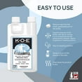 thumbnail image 2 of K.O.E Kennel Odor Eliminator Concentrate – For Cages, Runs & More – For Home & Kennel w/Safe, Non-Enzymatic Formula (Fresh Scent, 16 oz), 2 of 4