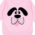 thumbnail image 3 of Inktastic Cute Dog Face Toddler Sweatshirt, 3 of 4