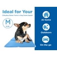 thumbnail image 6 of CHILLZ Cooling Pad for Dogs - Medium Dog Cooling Mat, 19.5 x 15.7 Inches - Blue Pet Cooling Mat, 6 of 7