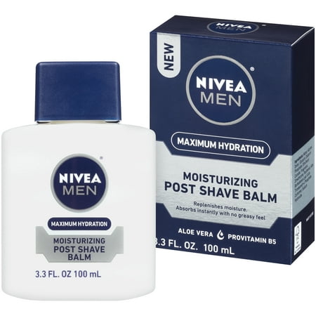 NIVEA Men Maximum Hydration Post Shave Balm 3.3 fl. (Best Post Shave Moisturiser)