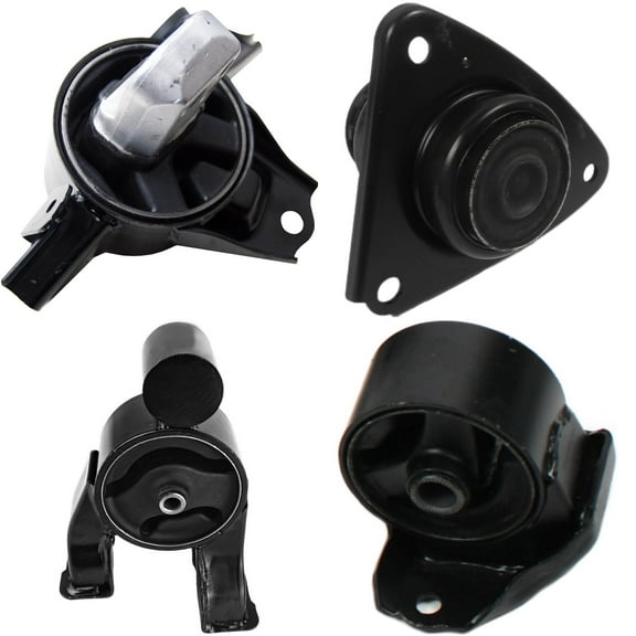 CF Advance Compatible with Kia 10-13 Forte, Forte Koup, Forte5 2.0L 2.4L Front, Front Right, Rear Engine Motor and Automatic Transmission Mount Set 4PCS 2010 2011 2012 2013