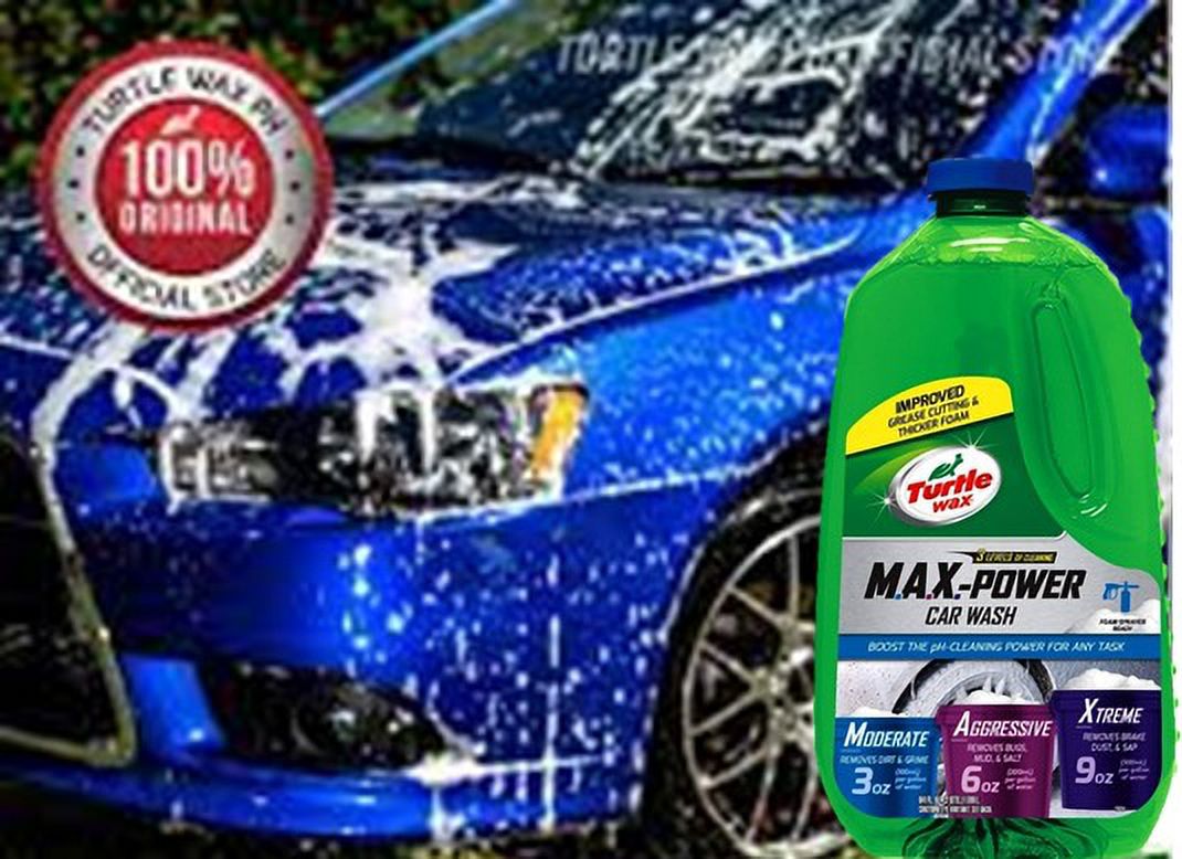 Turtle Wax  Max-Power Car Wash 64 oz
