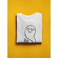 thumbnail image 3 of Boo And Stuff! Sweatshirt Women -Image by Shutterstock, Female Small, 3 of 4