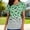 Green(New), variant on PNTUTB Fashion Women's St. Patrick's Day Print V Neck Casual Loose Comfort Short Sleeve T Shirt with Pockets
