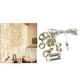 thumbnail image 4 of Navidad 3x3m 300LED USB cortina cuerda luces para interior, , jardín, boda Blanco, 4 of 8