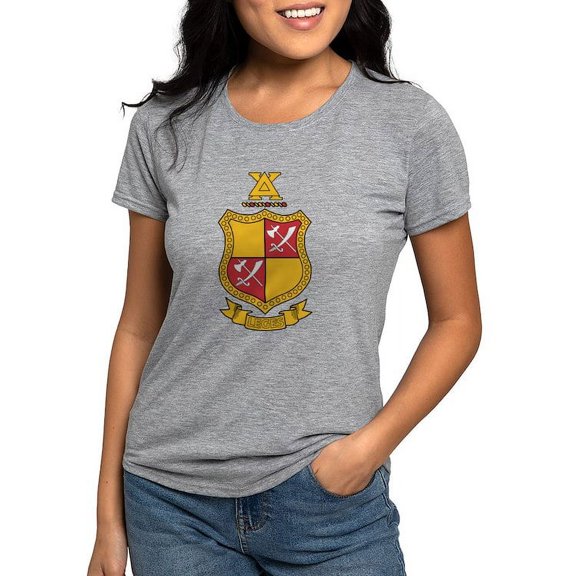 CafePress - Delta Chi Coat Of Arms T Shirt - Womens Tri-blend T-Shirt