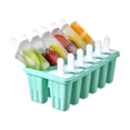 thumbnail image 2 of Ice Cream Mold Tray, Multi Compartment Frozen Dessert Maker For Homemade Popsicle Yogurt Treats, Easy Release Nonstick Freezer Mold Reusable Kitchen Dessert Tool, Durable Food Mold, 2 of 9