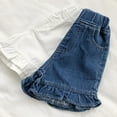 thumbnail image 5 of LWNYDPLSD Cycling Shorts Girls 10-12 Clothes Trendy Teen Clothes for Girls Ages 13-15 Low Rise Skinny Jeans Girls Clothes Size 10 12 Trendy Girls, White 4-5 Years, 5 of 7