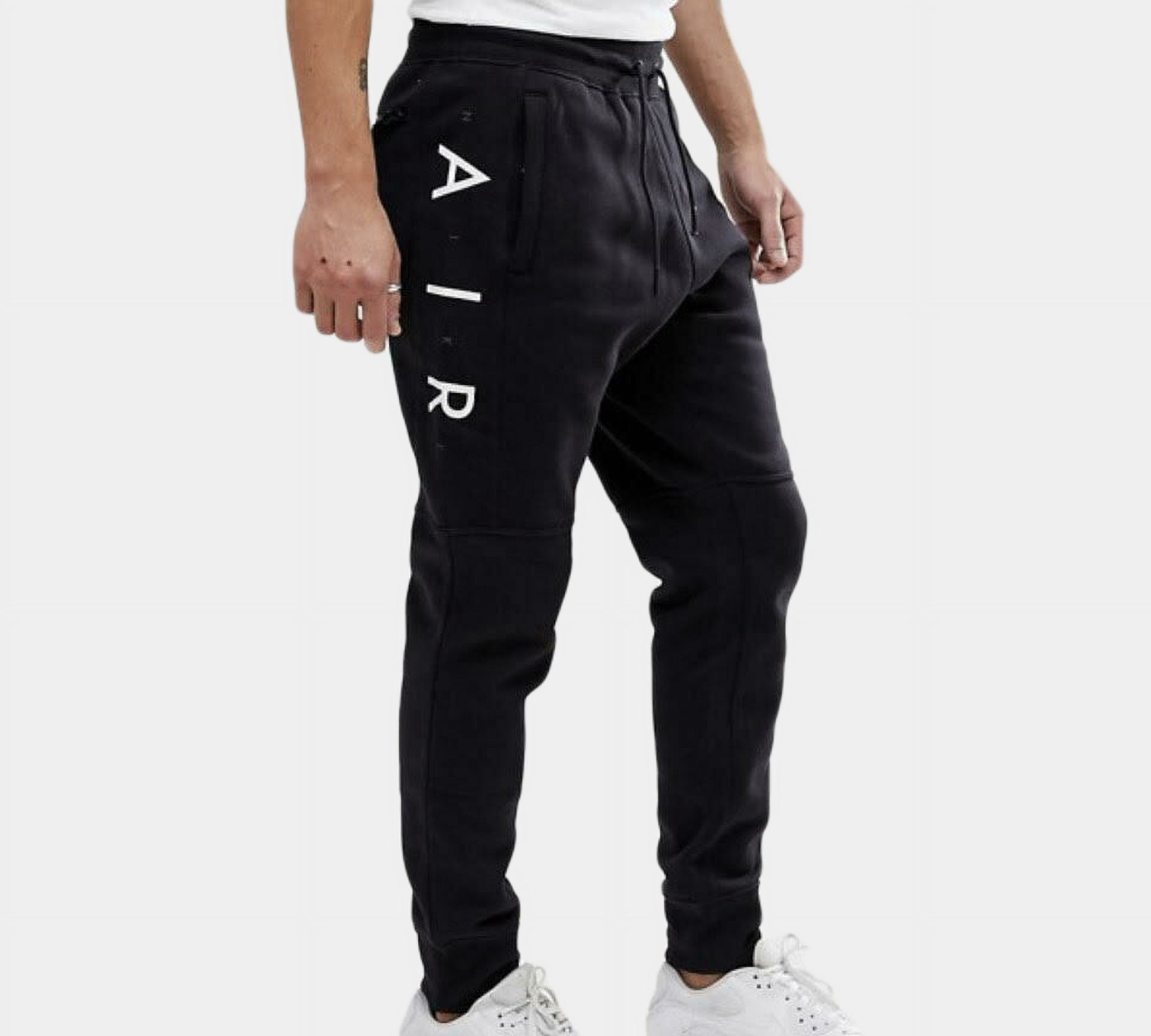 mens nike tracksuit bottoms black