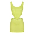 thumbnail image 3 of Moda mujer verano chaleco Camis falda traje conjunto sin mangas vendaje estampado Sexy conjuntos Wmkox8yi  bvn3269, 3 of 7