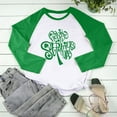 thumbnail image 5 of Tejiojio Summer Saving Labor Day St. Patrick's Day Fashion Women's Casual Long Sleeve Printed Ladies Sweatshirts Tops, 5 of 5
