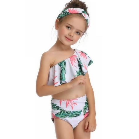 2019 Mother And Daughter Print Two Piece Swimsuit Matching Swimsuit (Best Swimsuits For Moms 2019)