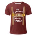 thumbnail image 4 of XIAOCHA Oktoberfest Letter Graphic T Shirt For Men Crew Neck Short Sleeve Novelty Casual Tee, 4 of 4