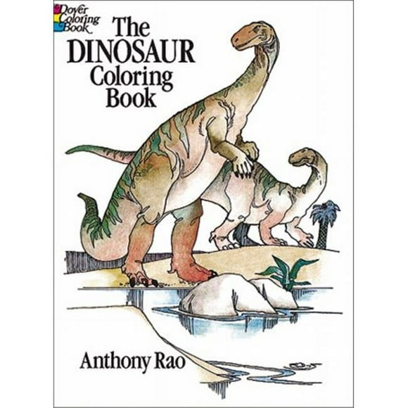 Dover 466711 Dover Publications-Dinosaure Livre de Coloriage