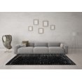 thumbnail image 3 of Ahgly Company Indoor Square Abstract Gray Modern Area Rugs, 5' Square, 3 of 4