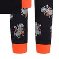 thumbnail image 4 of LIIPEE Boys Girls Halloween Graphic Pajamas Long Sleeve Tees And Pants Pajama Sets Kids Fall Sleepwear 2-10 Years, 4 of 5