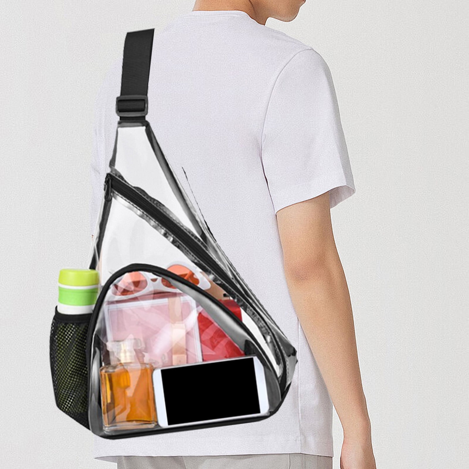 Amazon Sac Transparent Pvc ILAHUI Clear Bag Large Transparent Tote