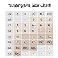 thumbnail image 3 of iMucci Cross Mesh Nursing Bras for Breastfeeding Ultra Comfort Maternity Bras Seamless Bralette Wireless Bra, Beige, XL, 3 of 6